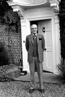 Lord Avon, former British Prime Minister Anthony Eden, at the sale of cattle at Manor Lord Avon, former British Prime Minister Anthony Eden, at the sale of cattle at Manor
