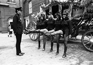 Lord Mayors Show in London November 1978 TV dancers Pans People with The Royal Lord Mayors Show in London November 1978 TV dancers Pans People with The Royal