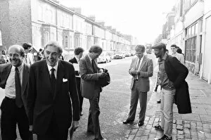 Images Dated 6th October 1986: Lord Scarman returns to Brixton, London, Monday 6th October 1986
