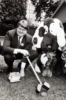 Lord Strathclyde launches the Scoop the Poop Campaign seen here with the Scoop Lord Strathclyde launches the Scoop the Poop Campaign seen here with the Scoop