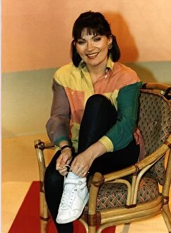 Lorraine Kelly TV Presenter at the TV AM studio