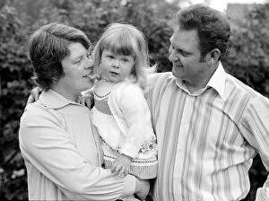 Louise Brown and her parents Lesley and John Brown at home in Bristol Louise was