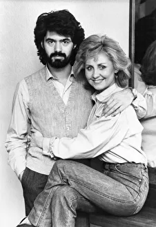 Lulu and her husband John frieda. January 1983 P035545 Lulu and her husband John frieda. January 1983 P035545