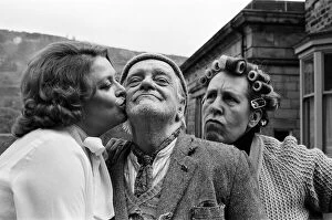 On Set Collection: Lynda Baron (Lilly Bless Her), Bill Owen (Compo) and Kathy Staff (Nora Batty