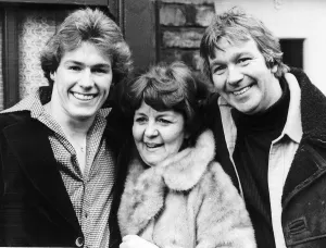 Images Dated 29th January 1979: Lynne Perrie actress - January 1979 With her screen Husband