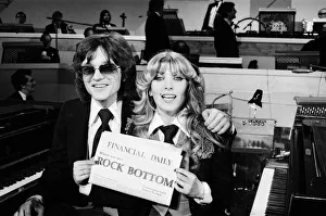 Lynsey de Paul and Mike Moran, winners of Song for Europe with their song ' Lynsey de Paul and Mike Moran, winners of Song for Europe with their song '