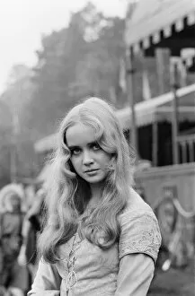 Images Dated 7th September 1981: Lysette Anthony, British actress aged 17 years old, on set of new television film Ivanhoe