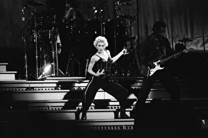 On Stage Gallery: Madonna in concert. Whos That Girl World Tour, Wembley Stadium. 18th August 1987