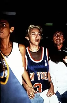 Images Dated 11th September 1995: Madonna the singer and actress with her friend