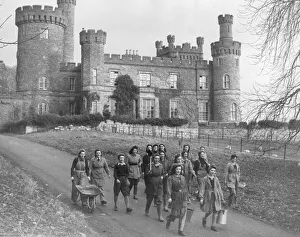 Maesllwch Castle, Radnorshire, Wales, which is run by the Radnor War Agricultural Maesllwch Castle, Radnorshire, Wales, which is run by the Radnor War Agricultural