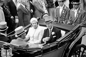 Her Majesty Queen Elizabeth II and her husband Prince Philip