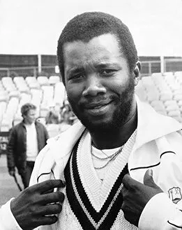 Images Dated 29th May 1984: Malcolm Marshall - Cricket Player - West Indies Fast Bowler 29th May 1984