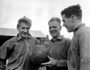 Man in charge of the Scots team against England is Johnny Harvie (Hearts Trainer Man in charge of the Scots team against England is Johnny Harvie (Hearts Trainer