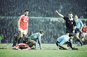 Images Dated 11th March 1992: Man United 2-1 Middlesbrough, League Cup match at Old Trafford, Wednesday 11th March 1992