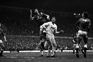 Images Dated 23rd March 1985: Man Utd v. Aston Villa. March 1985 MF20-12-054 The final score was a four nil victory to