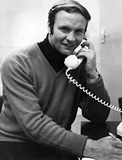 Images Dated 14th November 1972: Manager Ron Atkinson preparing for their cup match with Walsall. November 1972 P017051