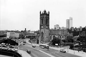 Images Dated 14th February 2013: Manchester Cathedral, 21st June 1976. Manchester Cathedral is a medieval church