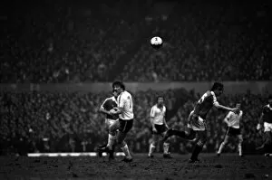 Images Dated 28th February 1981: Manchester United 0 v. Leeds United 1. Division One Football. February 1981 MF01-37-059