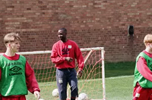 Images Dated 12th May 1995: Manchester United in training. 12th May 1995
