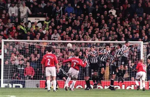 Manchester United v Juventus 1999 European Champions League David Beckham Free Kick Manchester United v Juventus 1999 European Champions League David Beckham Free Kick