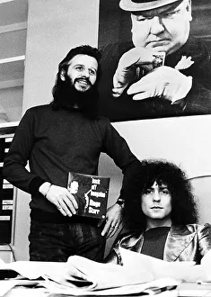 Marc Bolan & Ringo Starr promoting Back off boogaloo 1972 Marc Bolan & Ringo Starr promoting Back off boogaloo 1972