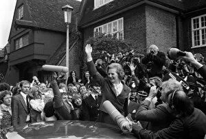 Images Dated 4th May 1979: Margaret Thatcher British Prime Minister - May 1979 at her Chelsea Home