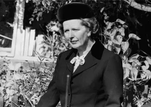 Margaret Thatcher at church - October 1984 Margaret Thatcher at church - October 1984