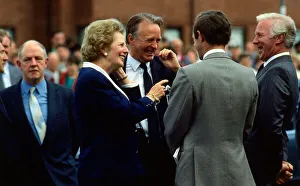 Margaret Thatcher with David Holmes September 1987 Margaret Thatcher with David Holmes September 1987