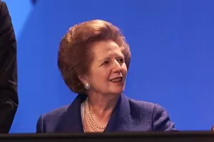 Images Dated 6th October 1999: Margaret Thatcher ex Conservative Party leader OCT 1999 at their Conference 1999