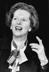 Margaret Thatcher giving speech - May 1983 Margaret Thatcher giving speech - May 1983