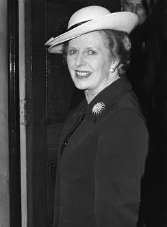 Images Dated 19th October 1982: Margaret Thatcher - October 1982