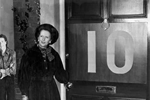 Images Dated 1st January 1984: Margaret Thatcher at opening of TV studios in Maidstone - January 1984