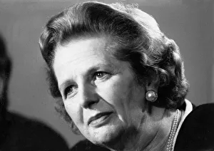 Margaret Thatcher at press conference in Glasgow during campaign - June 1987 Margaret Thatcher at press conference in Glasgow during campaign - June 1987