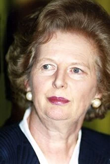 Margaret Thatcher Prime Minister and leader of the Conservative Party 1990