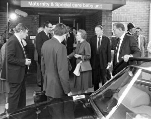 00047 Gallery: Margaret Thatcher visits Newcastle General Hospital
