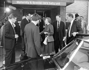 00047 Gallery: Margaret Thatcher visits Newcastle General Hospital