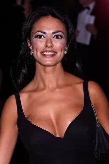 Images Dated 22nd November 1999: Maria Grazia Cucinotta arrives for the European charity premier of The World Is Not