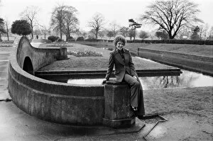 Images Dated 4th March 1975: Maria Walters, supervisor at a Local Bank, pictured at Perry Hall Park, Perry Barr