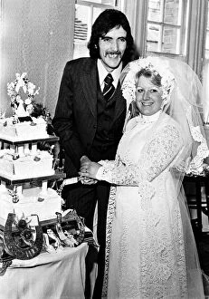 Images Dated 26th May 1974: Marian Wilkins and Tom Bernes marriage in the TV Programme The Family