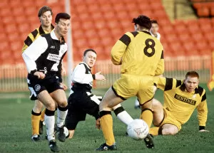 Images Dated 4th December 1993: Mark Hine (left) and Alan Lamb (right), Gateshead FC footballers