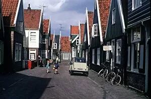 Images Dated 5th May 1973: Marken town on Ijssel Meer north of Amsterdam Holland