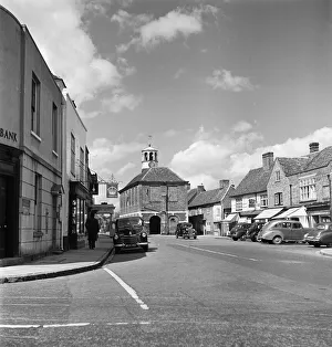 Market Square, Amersham, Buckinghamshire. Circa 1950 Market Square, Amersham, Buckinghamshire. Circa 1950
