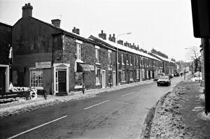 Images Dated 6th January 1987: Market Street, Mottram in Longdendale, Greater Manchester. 6th January 1987
