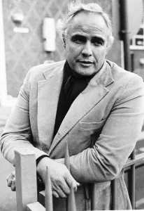 Images Dated 25th April 1977: Marlon Brando Actor DBase MSI