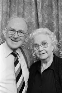 00786 Gallery: Marsden couple Albert and Annie Whiteley, who met at a Sowerby Bridge dance where Mr