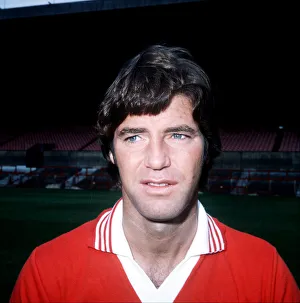 Martin Buchan Manchester United football Circa 1975 Martin Buchan Manchester United football Circa 1975