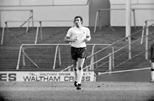 Images Dated 26th February 1975: Martin Chivers Out With The Stiffs: Martin Chivers of Spurs