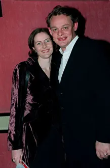 Martin Claunes Actor April 98 With his wifeLucy at the premiere of he Man In The Martin Claunes Actor April 98 With his wifeLucy at the premiere of he Man In The
