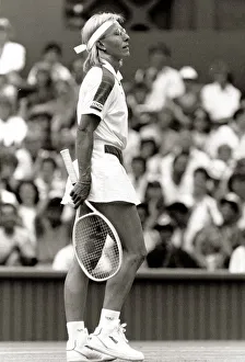 Martina Navratilova Tennis Player July 1991 1990s Martina Navratilova Tennis Player July 1991 1990s