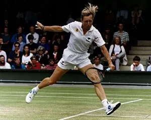 Images Dated 1st July 1993: Martina Navratilova Wimbledon July 1993